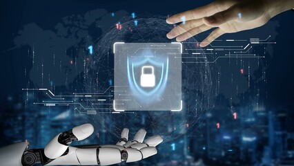 Cyber security protection and cyber security strategies against cyber threats, system hacks,...