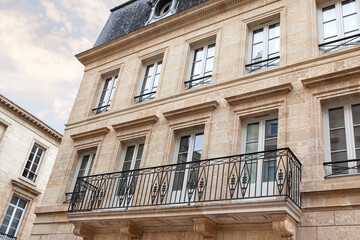 Stone classic French building
