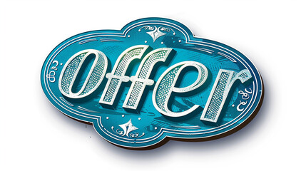 Fancy Offer Badge - Elegant Sale & Discount Tag