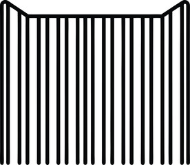 black bar code