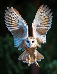 owl in flight