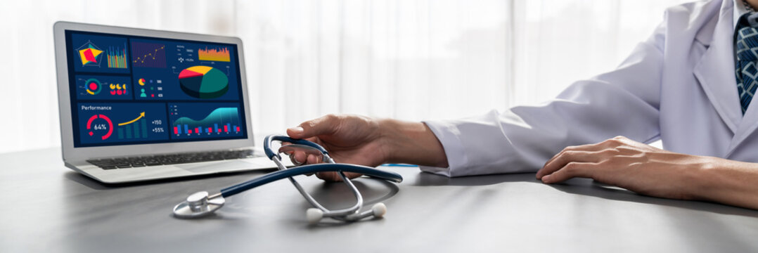 Business data dashboard provide brisk business intelligence analytic for marketing strategy planning - Powered by Adobe