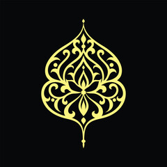 Ornamental Mandala Pattern From India  