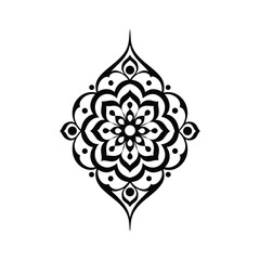 Spiritual Indian Mandala Element  