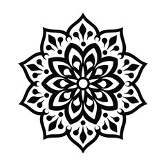 Decorative Indian Mandala Circle  