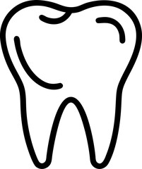 dental clinic vector silhouette icon on white or transparent background. Dentistry icon Vector graphics collection for your design. 
