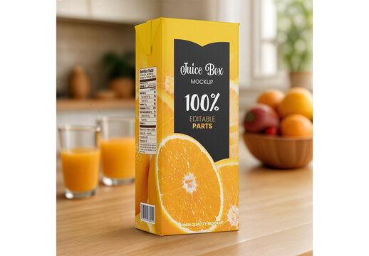 Juice Box Mockup 09