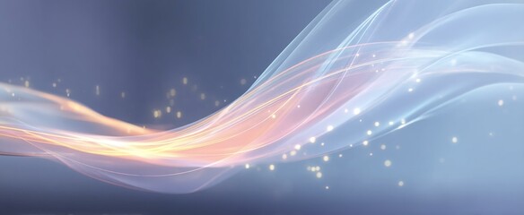 Abstract Flowing Light Design