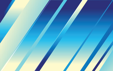 Abstract geometric background. Diagonal lines on blue background. Gradient light blue. 2D illustration.