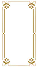Golden Frame: A beautiful, ornate golden frame design, perfect for adding a touch of elegance and sophistication.