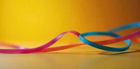 Close-up of a taut rubber band stretched to its limit, demonstrating the concept of stretch concentration The rubber band's thinness highlights the intense stress applied , polymer, energy, close-up