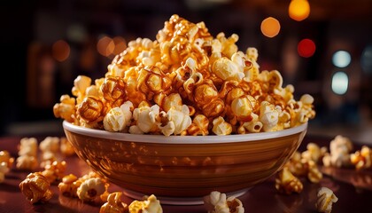 buttery caramel popcorn a delicious cinematic treat