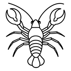 Elegant Yabby Sketch Style Artwork