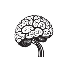 Brain logo icon concept of thinking or new idea