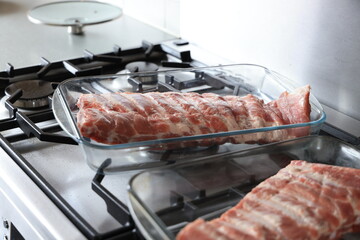 marinating pork ribs 