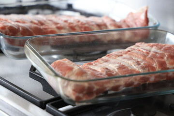 marinating pork ribs 