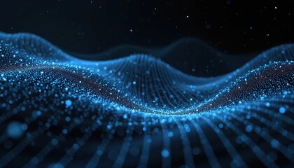 Abstract illustration depicts time-space distortion. AI-generated artwork visualizes spacetime continuum curvature. Concept of bending time phenomena in universe. Futuristic digital design.