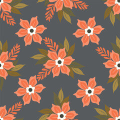digital printing textile pattern wallpaper flower allover