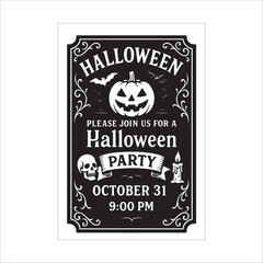 Halloween Flyer Design Template