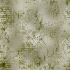 geometricle flower allover design pattern style
