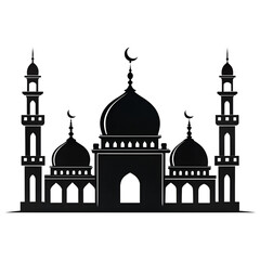 Fototapeta premium taj mahal vector illustration