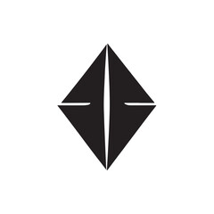 Fototapeta premium Abstract modern minimalist business logotype design for branding or corporate identity