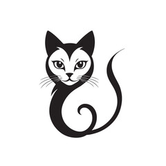 Various cat logo design