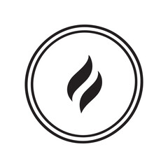 Abstract modern minimalist business logotype design for branding or corporate identity