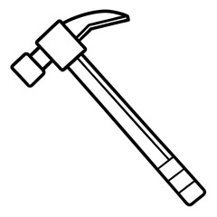 Hammerhead Tool Outline Vector
