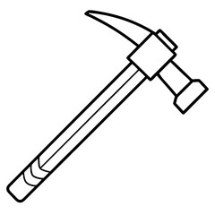 Hammerhead Tool Outline Vector