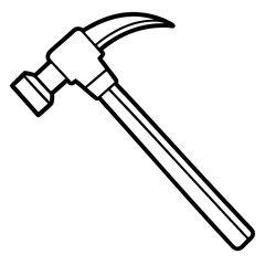 Hammerhead Tool Outline Vector