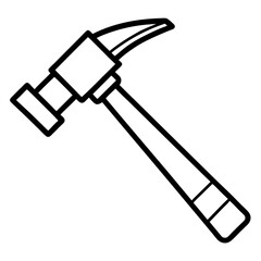 Hammerhead Tool Outline Vector