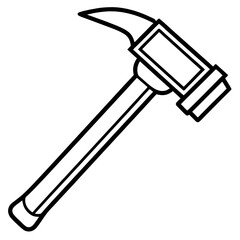 Hammerhead Tool Outline Vector