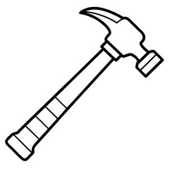 Hammerhead Tool Outline Vector