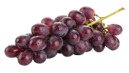 Fototapeta premium Grape isolated on a white background PNG. AI GENERATED.