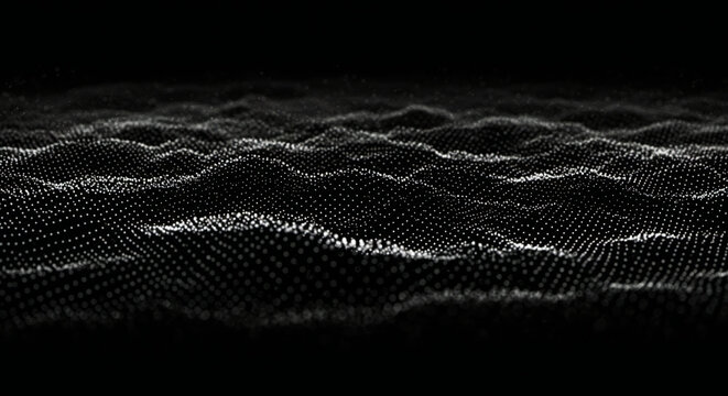 Enigmatic Cosmic Veil: Grayscale Particle Wave Dynamics and Unseen Universal Structure