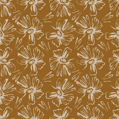 cute flower pattern image for fabric textile or wall decoration