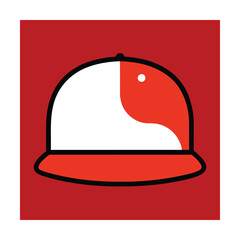 Snapback Hat Templates with Adjustable Strap