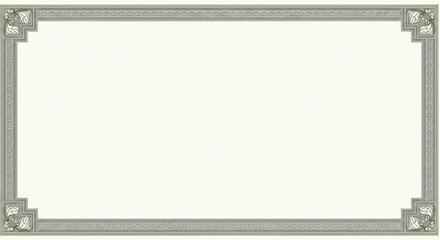 Certificate of Appreciation Border