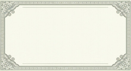 Certificate of Appreciation Border