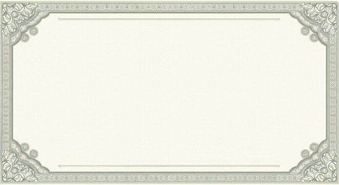 Certificate of Appreciation Border