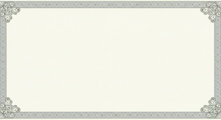 Certificate of Appreciation Border