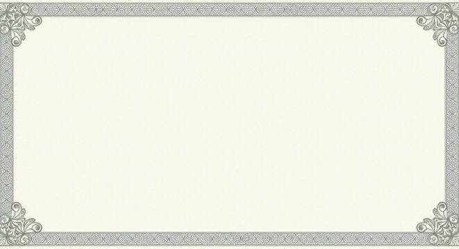 Certificate of Appreciation Border