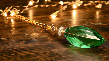 Feathers, emeralds, rings