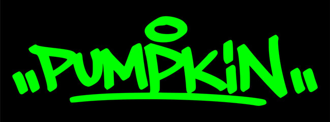 Urban graffiti tag of 