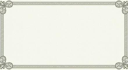 Certificate of Appreciation Border