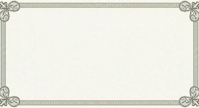 Certificate of Appreciation Border