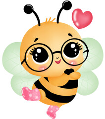 Cute Bee cartoon