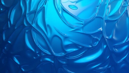 Abstract vibrant glass geometry background. Generative Ai.