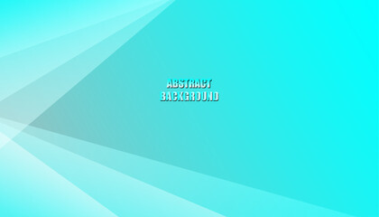 Dynamic Cyan Gradient: A Modern Abstract Composition with Geometric Light Rays